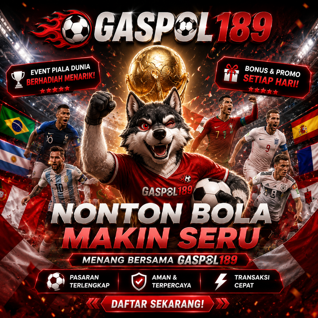 GASPOL189: Mulai Sekarang, Gaspol Keseruannya Sampai Maksimal!